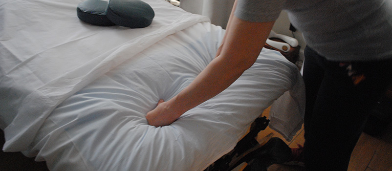 Keep in Touch Licensed Massage Therapist - Image & Logo